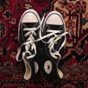 Converse Black High Top US 8.